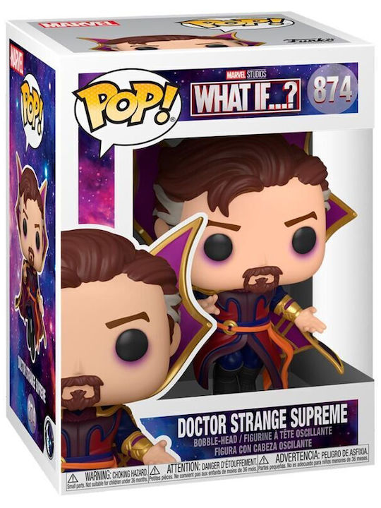 Funko Pop! Bobble-Head Marvel: What If...? - Doctor Strange 874