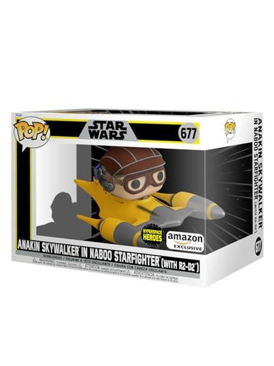 Funko Pop! Rides: Star Wars - Star Wars in Naboo Starfighter (with R2-D2) 677 Special Edition