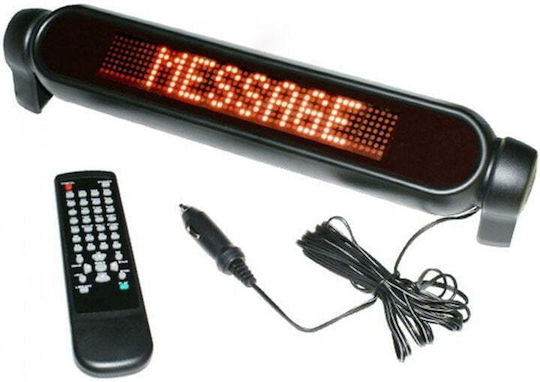 Led Επιγραφή Οχήματα 12v Τηλεχειριστήριο Led Sign