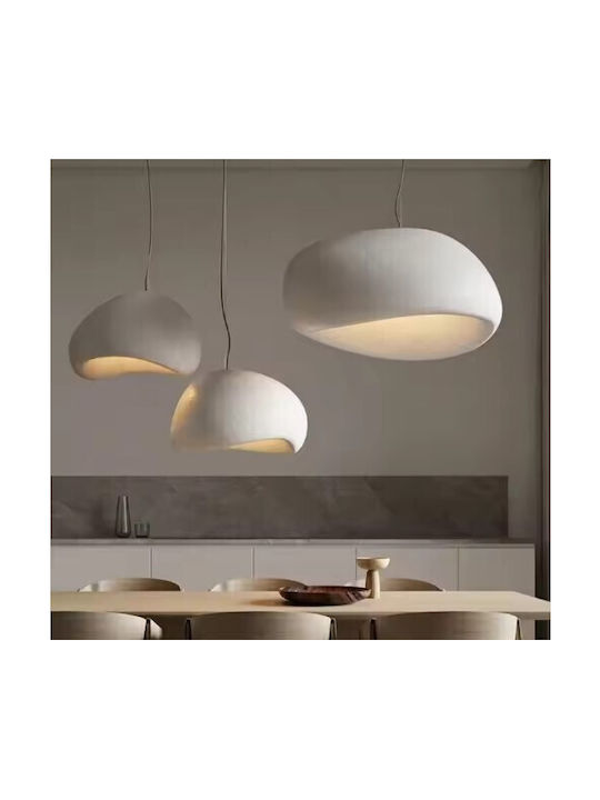 Home Lighting Pendant Pendant Light White with Socket E27 30x30x30cm