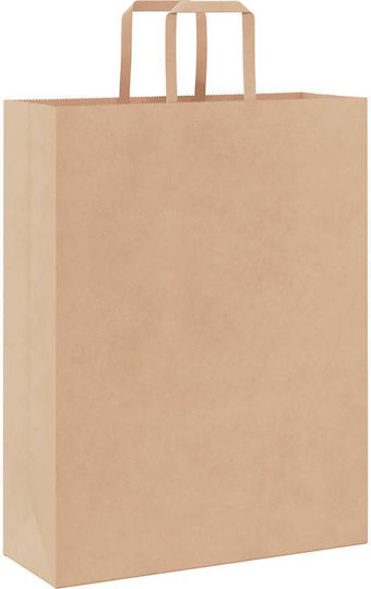 vidaXL Paper Bag for Gift Brown 32x42x12cm. 250pcs