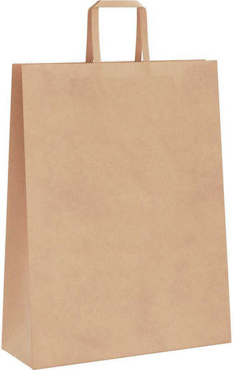 vidaXL Χάρτινη Τσάντα για Δώρο Καφέ 32x42x12εκ. 50τμχ