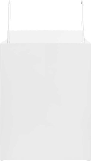 vidaXL Paper Bag for Gift White 32x28x22cm. 250pcs