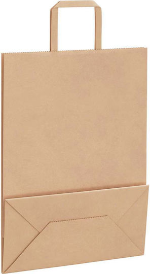 vidaXL Paper Bag for Gift Brown 26x35x12cm. 250pcs