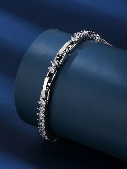 Chrysothemiss Brățară Pentru Femei Cu Zircon 17cm
