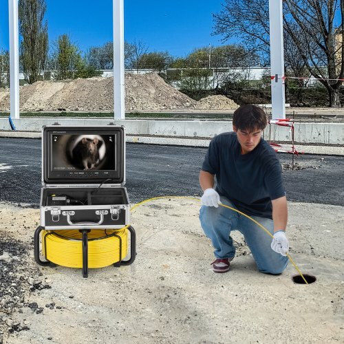 Vevor Camera Endoscopică cu Cablu 50m
