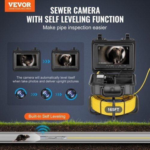 Vevor Ендоскопска камера с кабел 50м