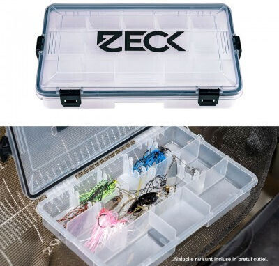 Cutie Wasserdichte Zeck L Spinner + Bladed Jig Box Wp