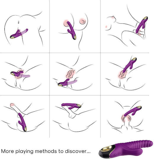 Multifunctional Bunny Vibrator 22cm 2x9 Modes