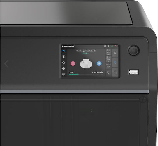 Flashforge Adventurer 5M Pro Αυτόνομος 3D Printer με Σύνδεση Ethernet / USB / Wi-Fi
