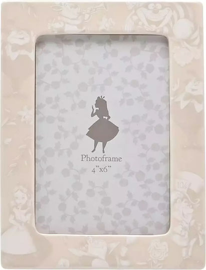 Keramik Fotorahmen mit Braunem Rahmen