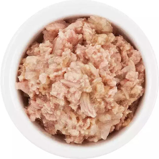 Lucky Lou Extrafood Wet Food for Cats in Cans with Tuna, Chicken, Fish, Salmon, Shrimps and Vegetables Grain-Free & Gluten-Free 70gr