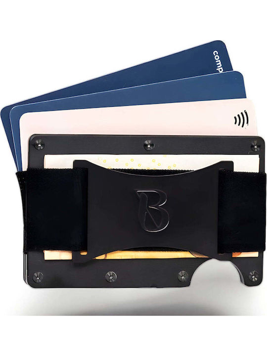 Money Clip με RFID Μαύρο