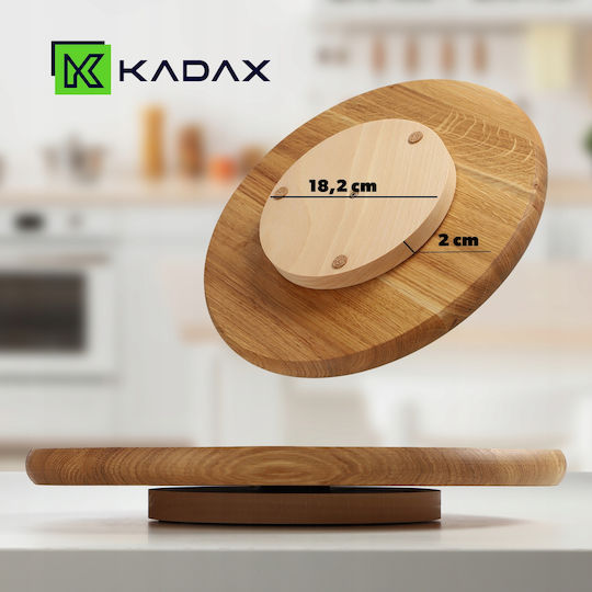 Kadax Сервираща платка Въртящ се Дърво 1бр