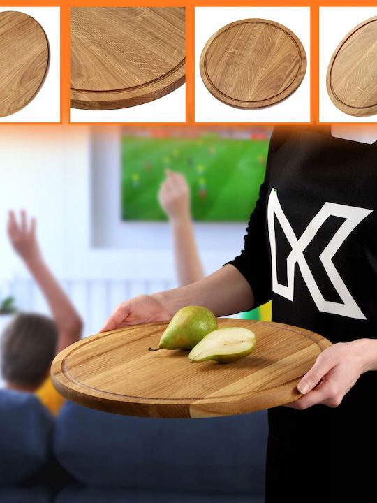 Kadax Сервираща платка за сирена Дърво 40x40бр 1бр