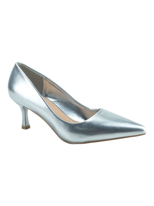 Plato Silver Heels