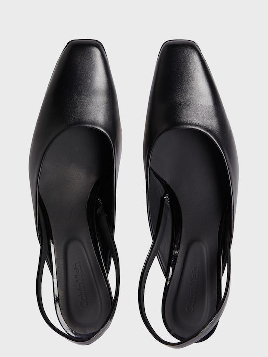 Pumps mit Riemchen Schwarz
