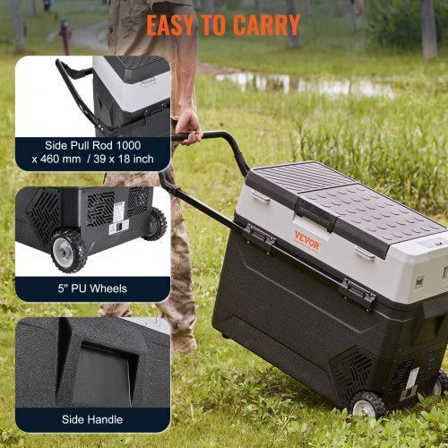 Vevor Φορητό Ψυγείο 53lt 100-240V / 12V / 24V