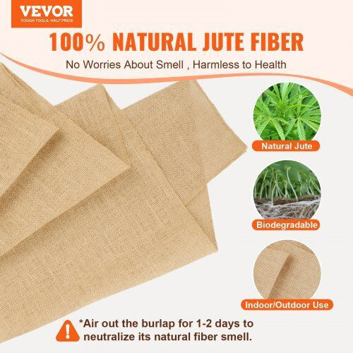 Vevor Плат за Декорация Burlap 14x150бр Бежов