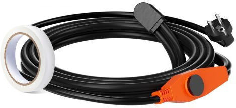 Vevor Pipe Heating Cable 4m 23w/m Built-in Thermostat Gdjrdlmc12ft7z3k3v2