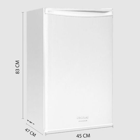 Cecotec Mini Bar 91lt Υ83xΠ47xΒ44εκ. Λευκό Bolero CoolMarket TT 90