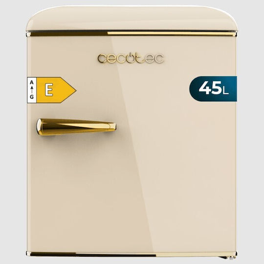 Cecotec Retro Mini Bar 45lt Υ55xΠ44.7xΒ53.4εκ. Μπεζ Bolero CoolMarket TT Origin 45