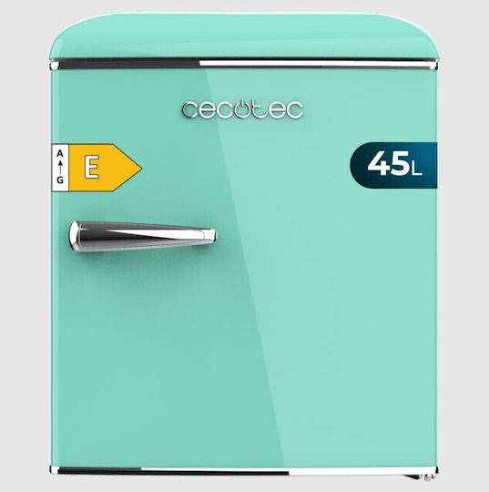 Cecotec Kühlschränke Mini Bar 45Es H55xB44.7xT53.4cm. Türkis Bolero CoolMarket TT Origin 45
