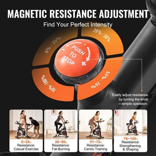 Vevor Bicicletă de exerciții staționară Magnetic
