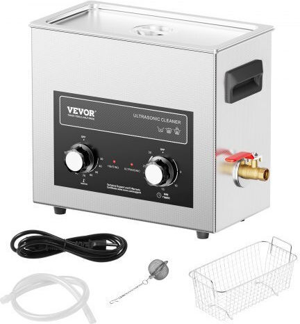 Vevor Ultrasonic Cleaner 6lt with Digital Timer