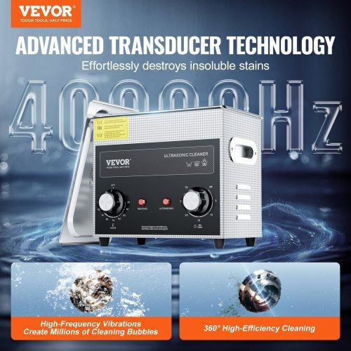 Vevor Ultrasonic Cleaner 3lt