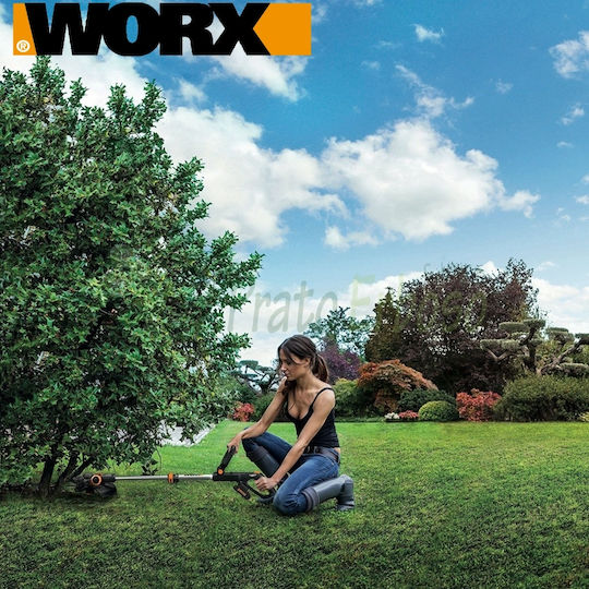 Worx Χορτοκοπτικό Ώμου / Χειρός Μπαταρίας 20V 2.4kg με 1 Μπαταρία 2Ah