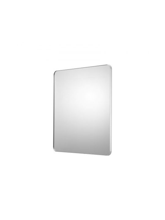 Vevor Oglindă de Perete cu Ramă din Metalic 91.44x91.44cm 1buc