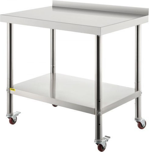Vevor Steel Workbench L76.2xD60.96xH88.9cm