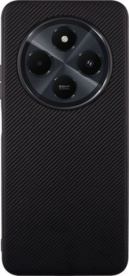 Volte-Tel Carbon Lift Back Cover Silicone Black (Redmi 14C / Poco C75)
