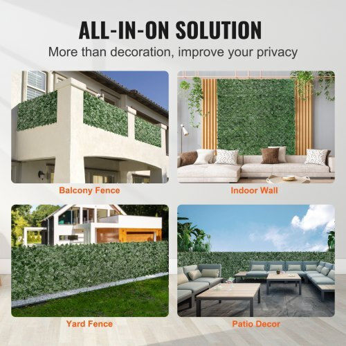 Vevor Artificial Foliage Panel 2.49m x 99cm