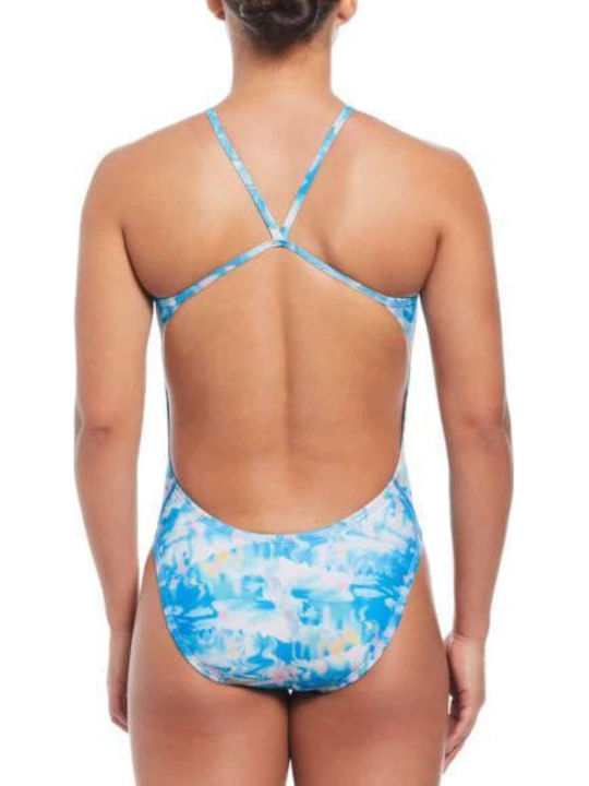 Nike Hydrastrong Спортен Бански Костюм Photo Blue