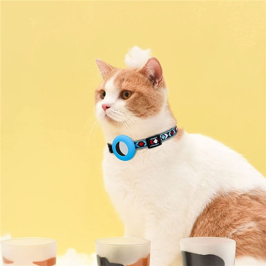 Pet Collar Case for AirTag in Yellow color