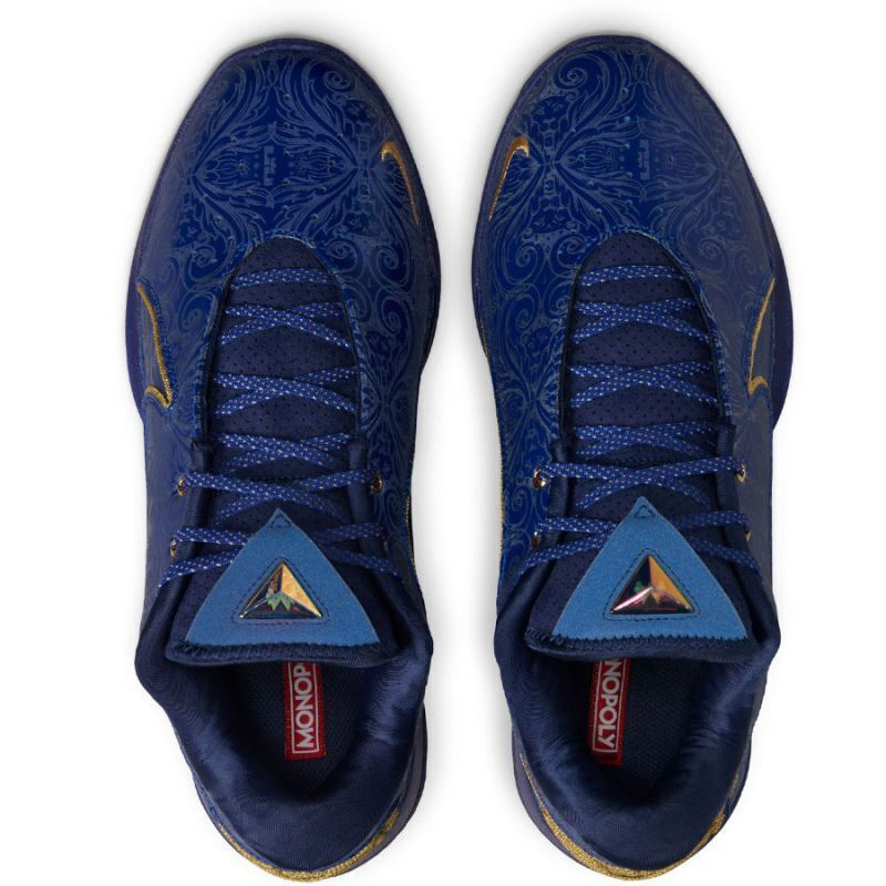 lebron james shoes navy blue