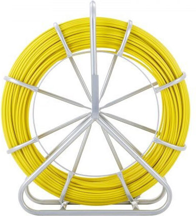 Vevor Ταινία Ψαρέματος Fiberglass 150m 8mm Μεταλλική Βάση 3 Κεφαλές Μη Αγωγική Dzjyd516492ft7wctv0
