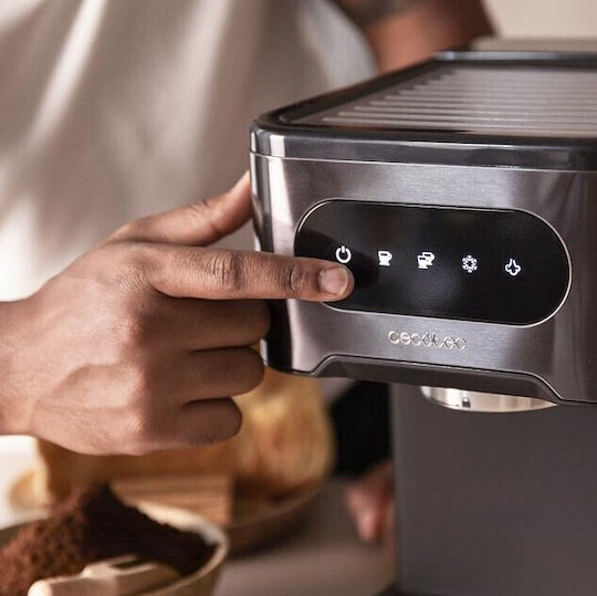 Cecotec Power Espresso Μηχανή Espresso Πίεσης 20bar Μαύρη