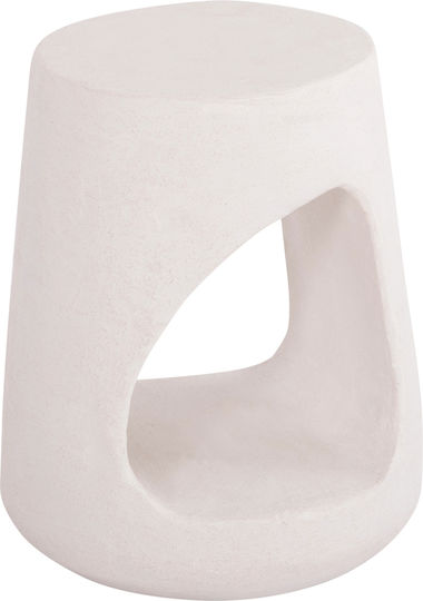 Табуретка Дневна стая Пластмаса Santorini Off-White Color