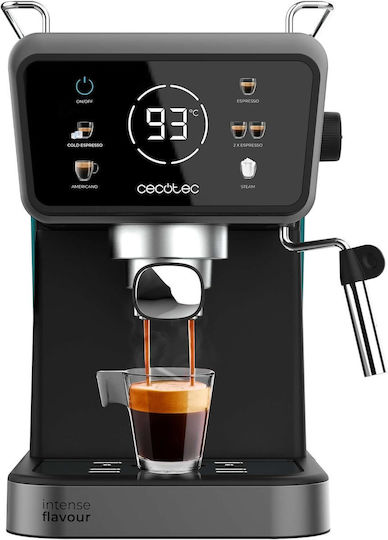 Cecotec Power Espresso Touch Cold Μηχανή Espresso 1350W Πίεσης 20bar Μαύρη