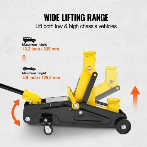 Vevor Vehicle Support Stand with Maximum Pressure Up to 8.6 Tons