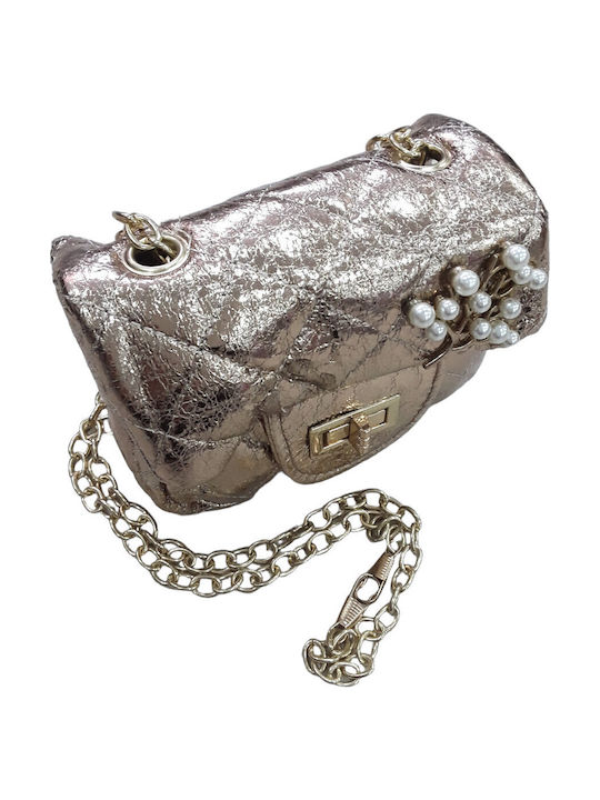 Kinder Kettenlauf Tasche Gold 04501270030