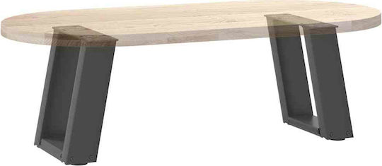 vidaXL Metallisches Möbelbein 2Stücke Für Büro / Tisch / Beistelltisch 30x30cm Anthrazit