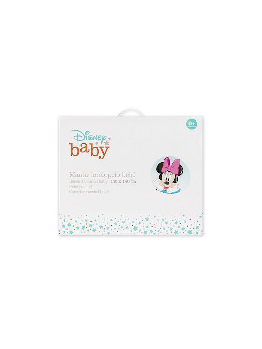 Interbaby Blanket Spanish Cot Rachel Minnie Pink 110x140cm