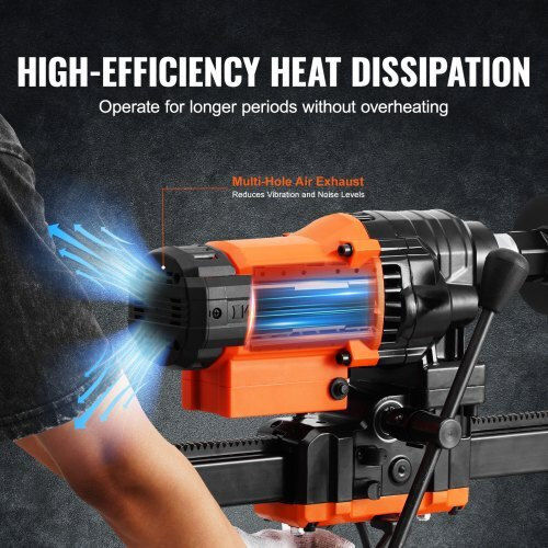 Vevor Carotieră cu Stand Tăiere Umedă 3000W