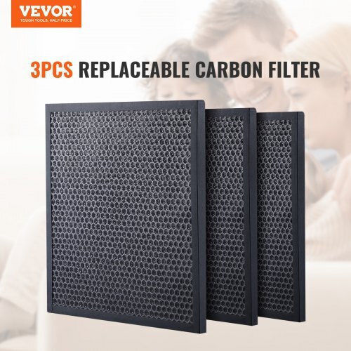 Vevor Filtre cu carbon activ pentru purificatorul de aer 3buc
