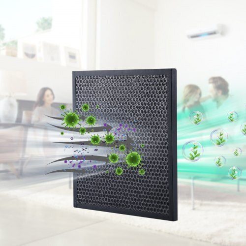 Vevor Filtre cu carbon activ pentru purificatorul de aer 3buc