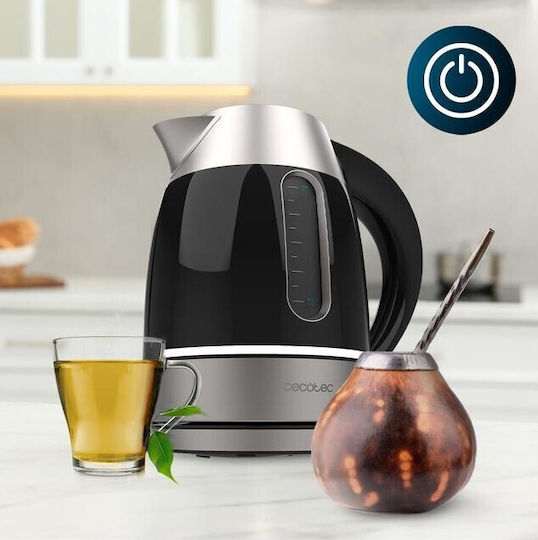 Cecotec Thermosense 400 VisionLight Fierbător 1.7lt 2200W Argintiu